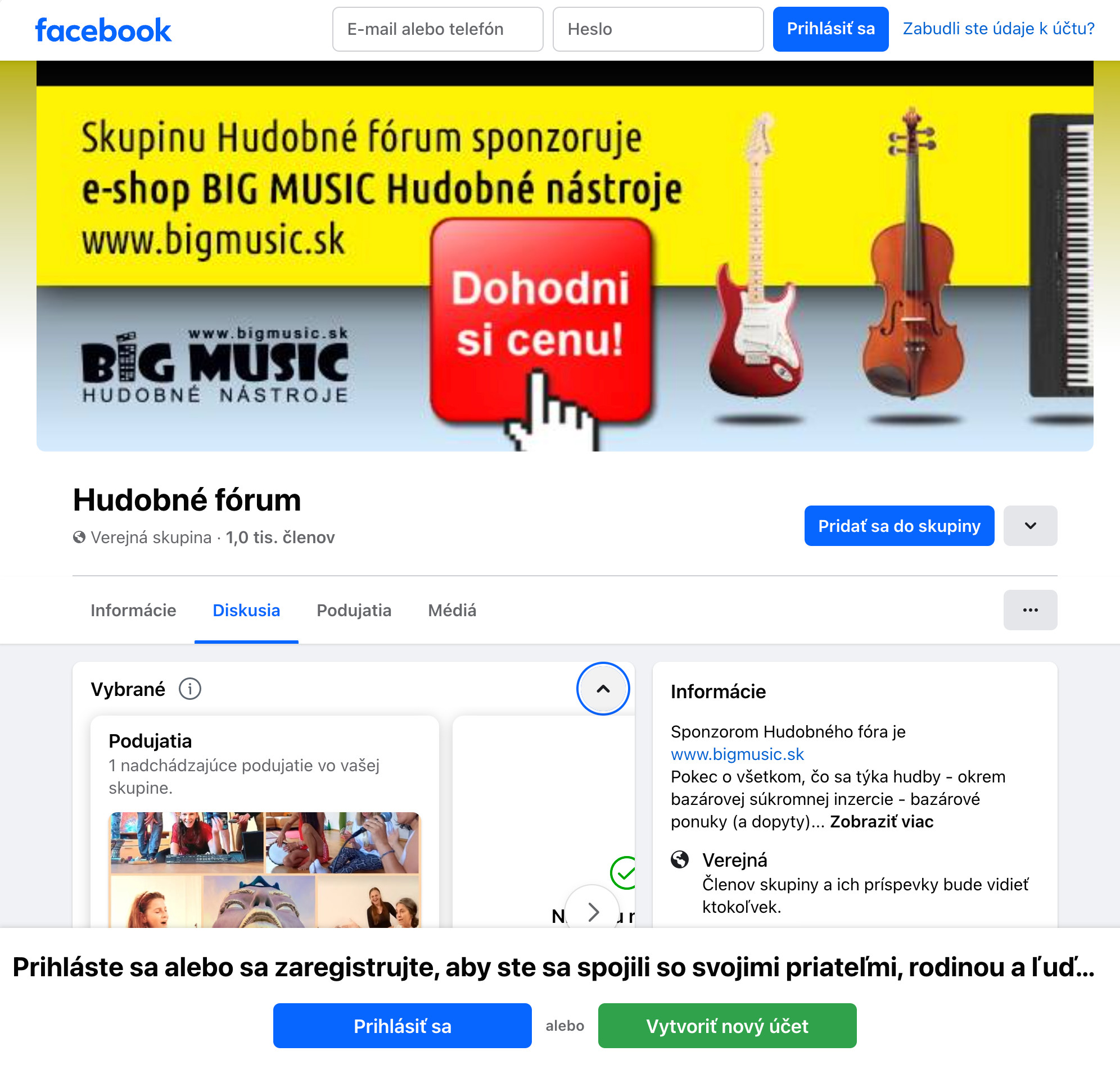Hudobné fórum